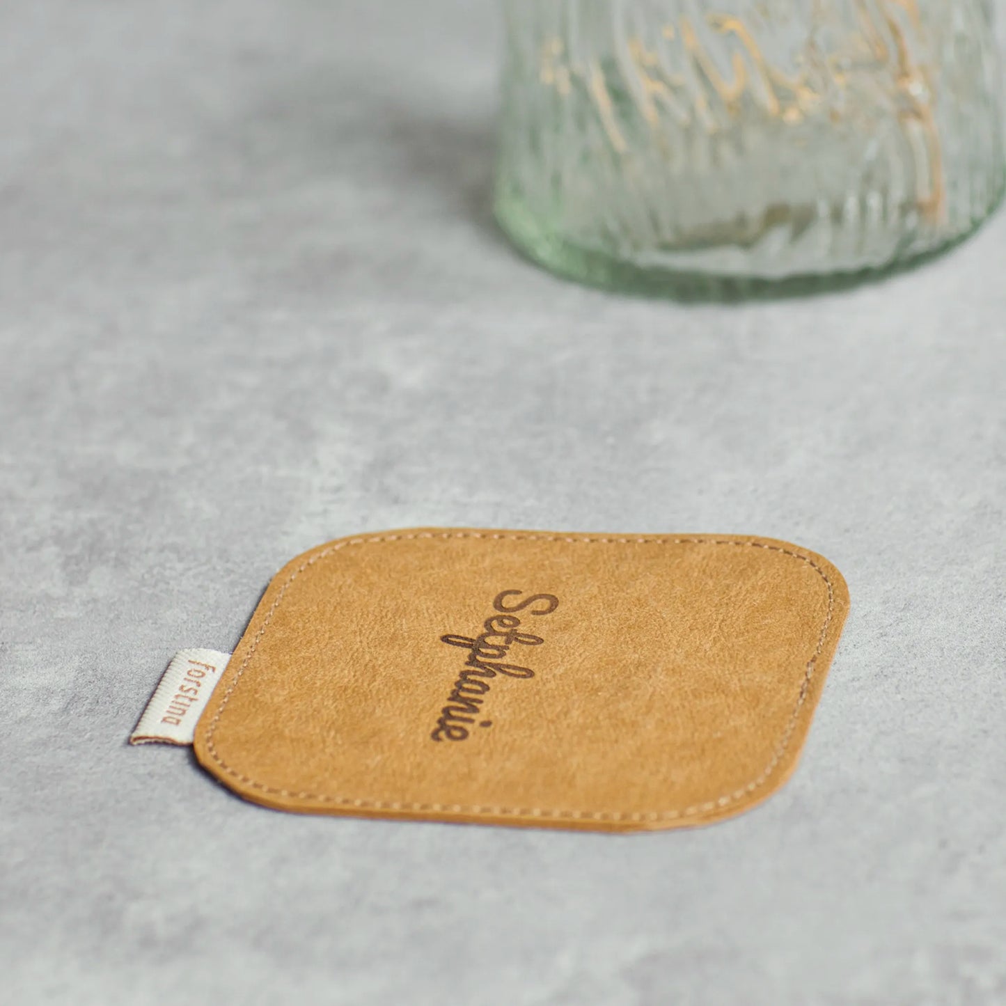 FORSTINA Paper Square Coaster